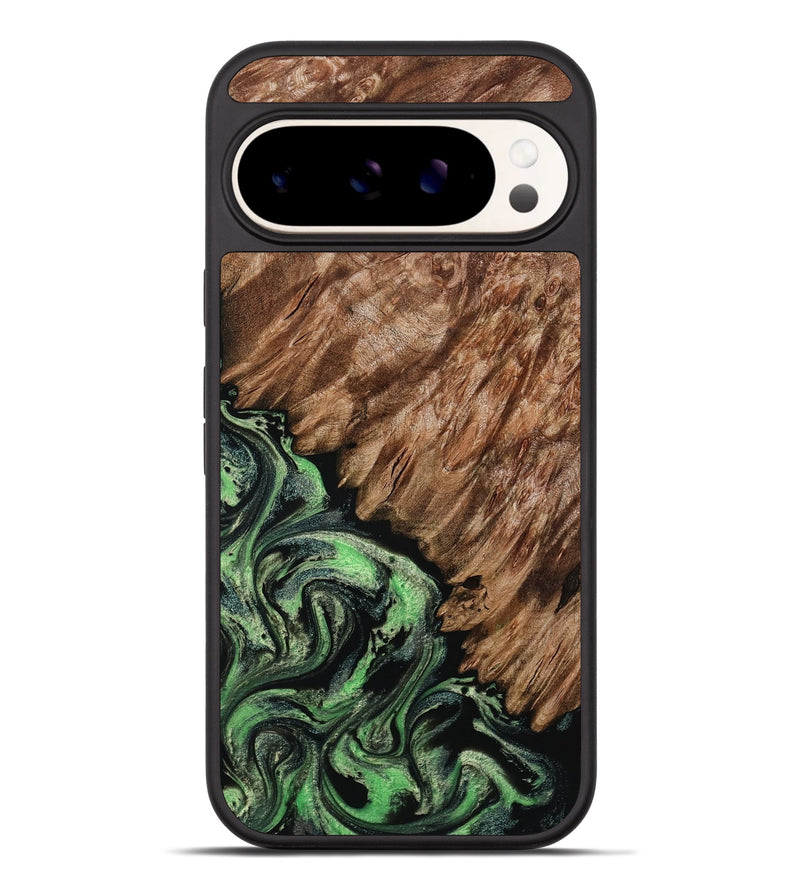 Pixel 9 Pro XL Wood Phone Case - Zada (Green, 800364)