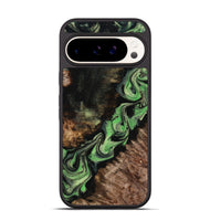 Pixel 9 Pro Wood Phone Case - Brett (Green, 800367)