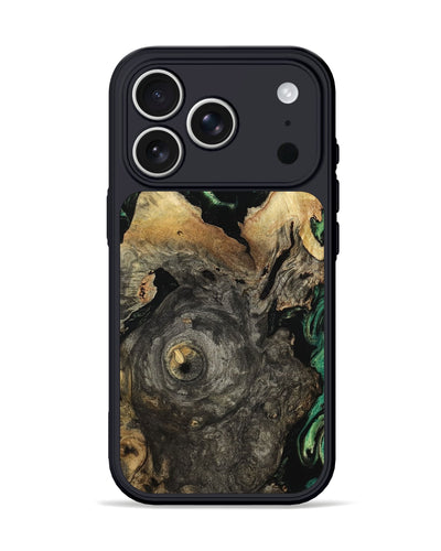 iPhone 17 Pro Wood Phone Case - Shyann (Green, 800368)