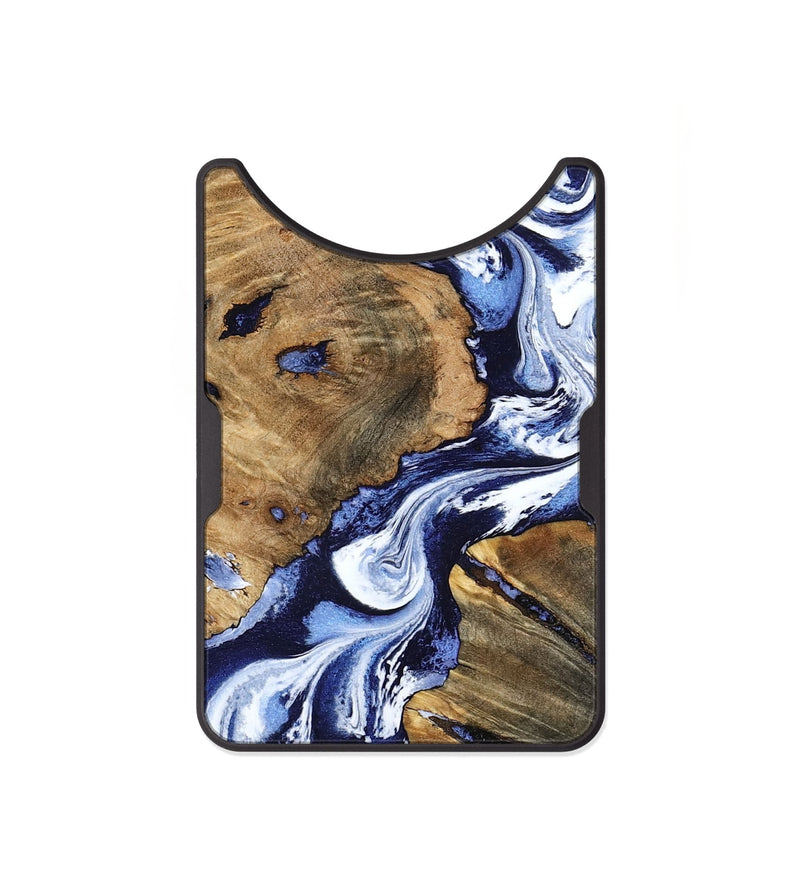 Alloy Wood Wallet - Rolland (Blue, 800371)