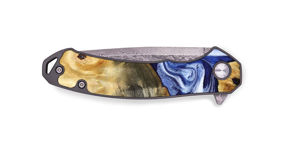 EDC Wood Pocket Knife - Tanner (Blue, 800373)