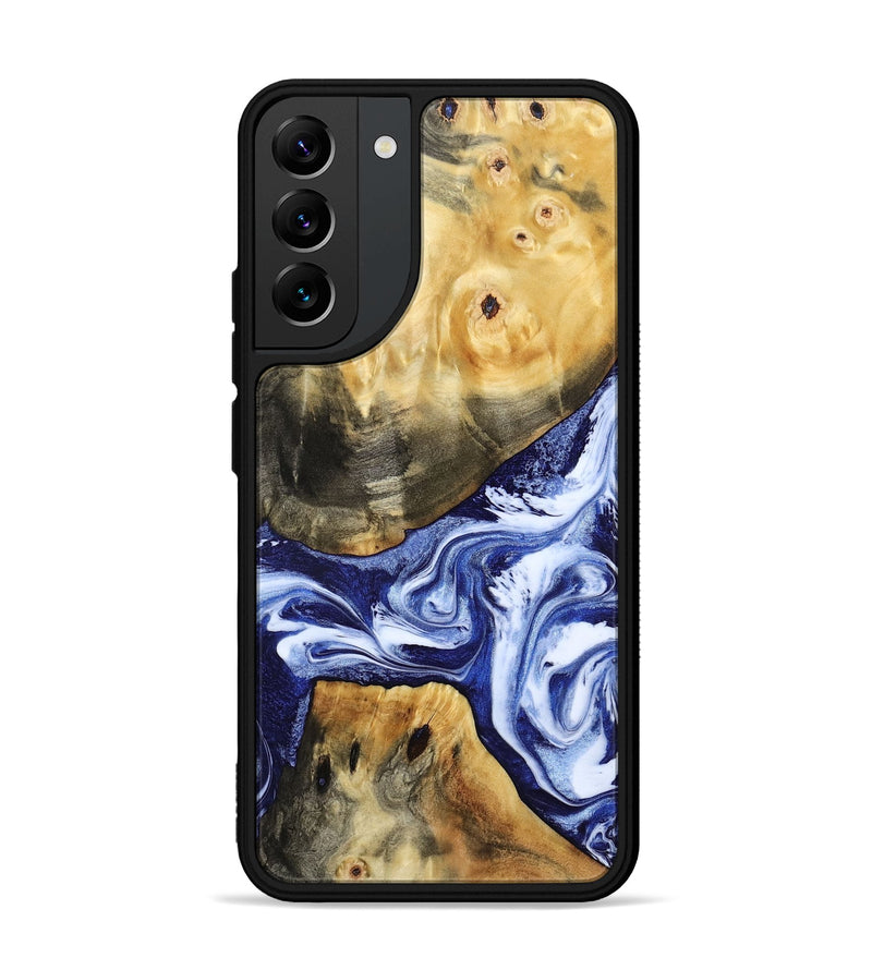 Galaxy S22 Plus Wood Phone Case - Tanner (Blue, 800373)