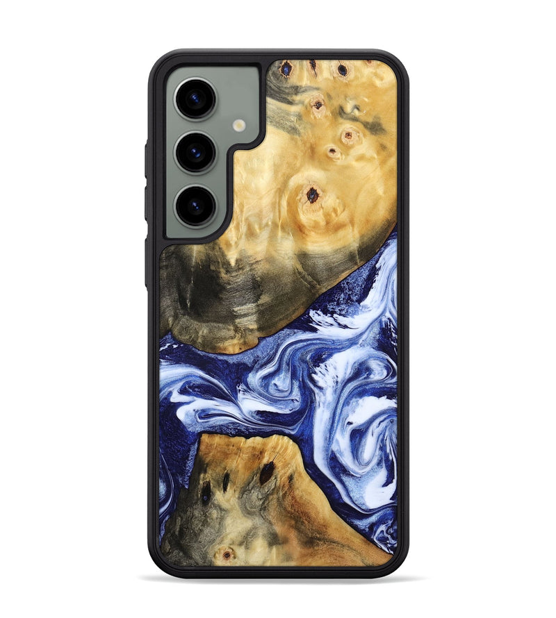 Galaxy S24 Plus Wood Phone Case - Tanner (Blue, 800373)