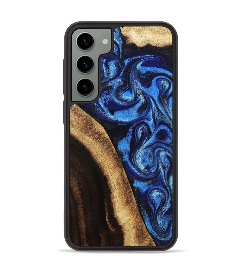 Galaxy S23 Plus Wood Phone Case - Mylie (Blue, 800377)