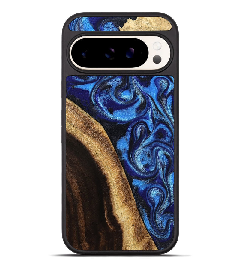 Pixel 9 Pro XL Wood Phone Case - Mylie (Blue, 800377)