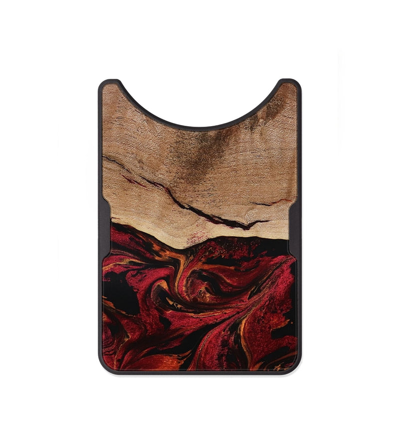 Alloy Wood Wallet - Dewitt (Red, 800381)