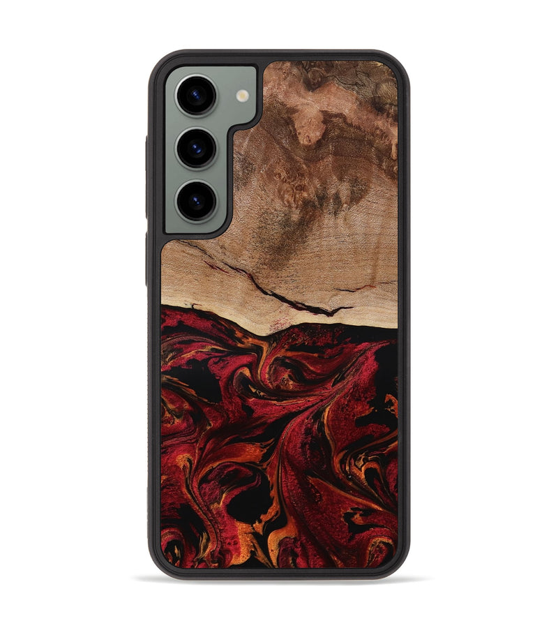 Galaxy S23 Plus Wood Phone Case - Dewitt (Red, 800381)