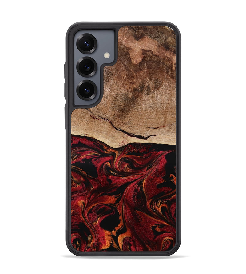 Galaxy S25 Plus Wood Phone Case - Dewitt (Red, 800381)