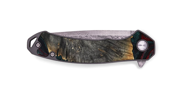 EDC Wood Pocket Knife - Christi (Red, 800382)