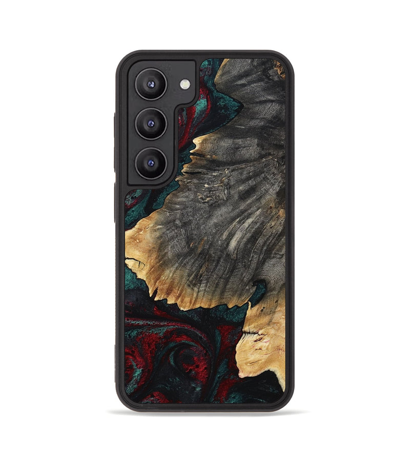 Galaxy S23 Wood Phone Case - Christi (Red, 800382)