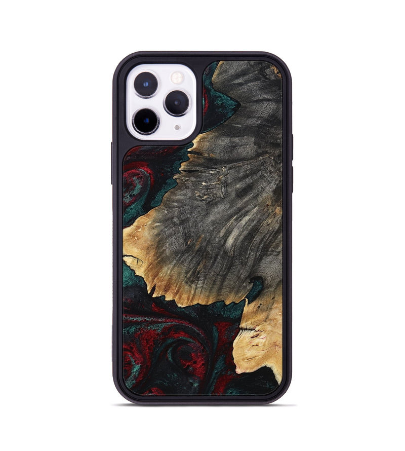 iPhone 11 Pro Wood Phone Case - Christi (Red, 800382)