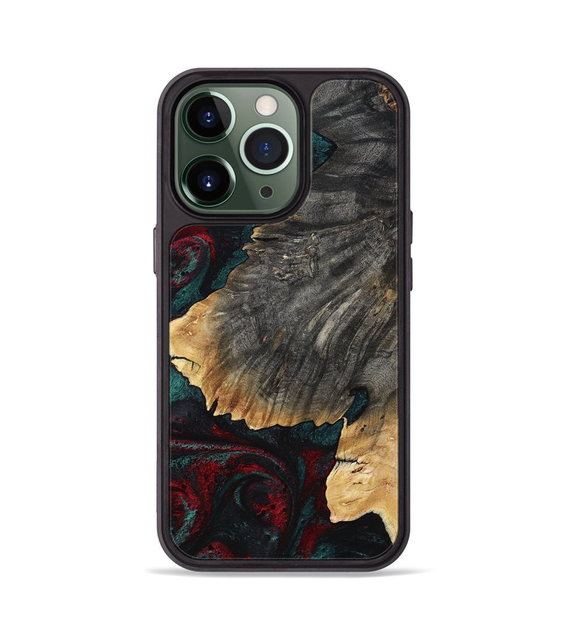 iPhone 13 Pro Wood Phone Case - Christi (Red, 800382)