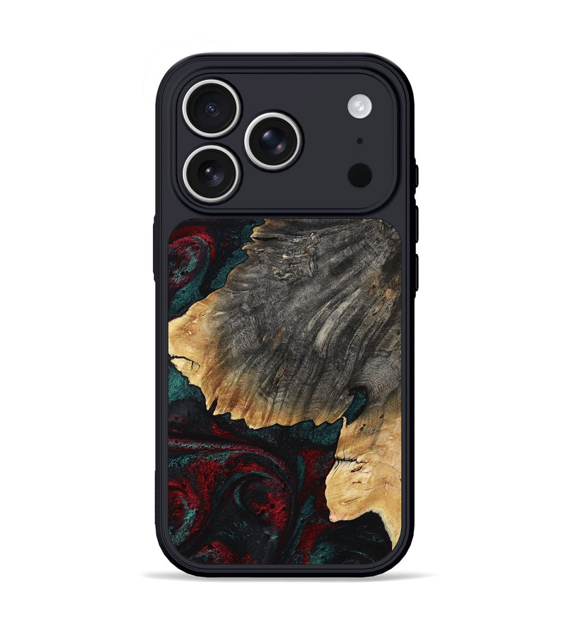 iPhone 17 Pro Wood Phone Case - Christi (Red, 800382)