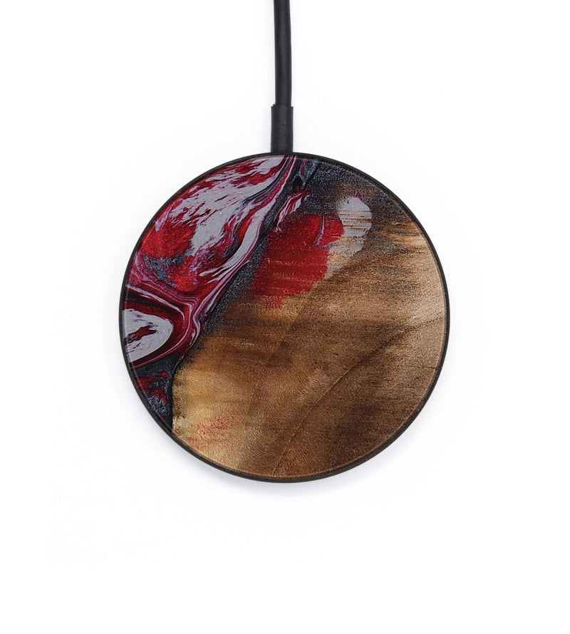 Circle Wood Wireless Charger - Santino (Red, 800384)
