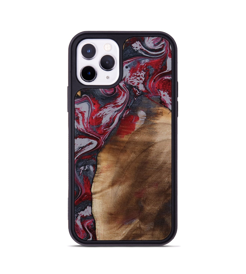 iPhone 11 Pro Wood Phone Case - Santino (Red, 800384)