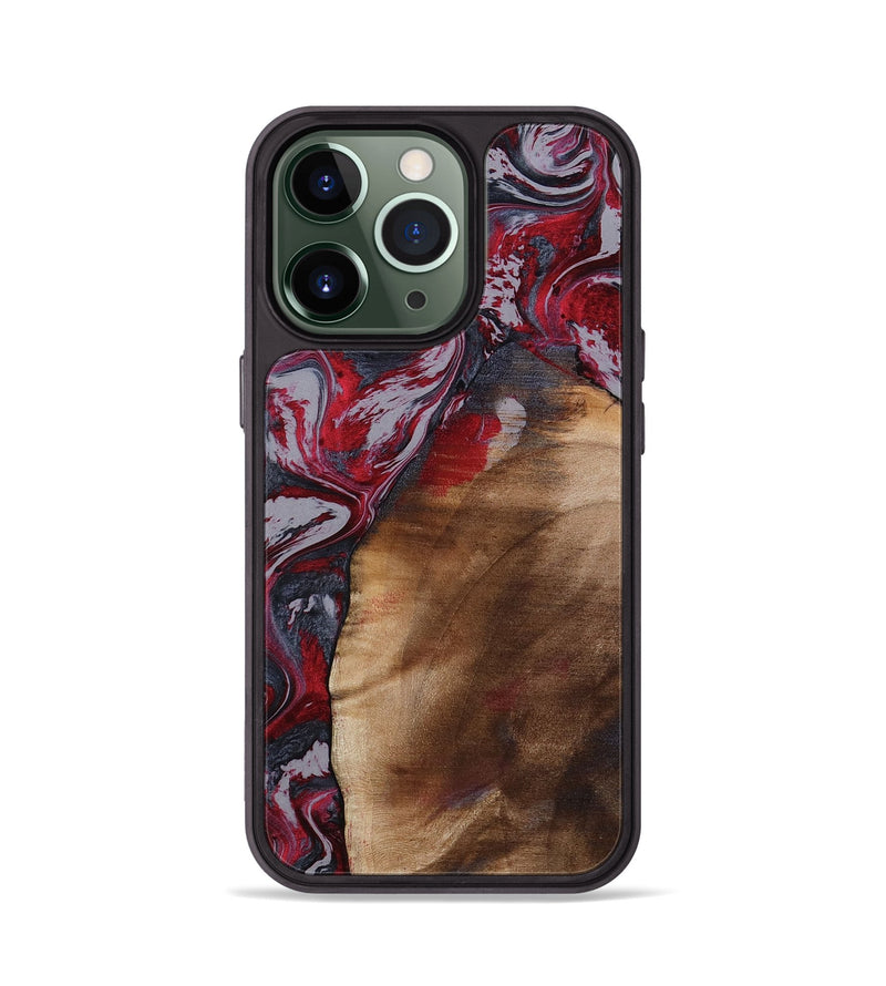 iPhone 13 Pro Wood Phone Case - Santino (Red, 800384)