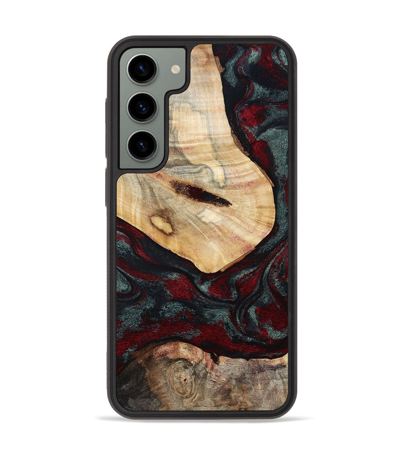 Galaxy S23 Plus Wood Phone Case - Gia (Red, 800385)
