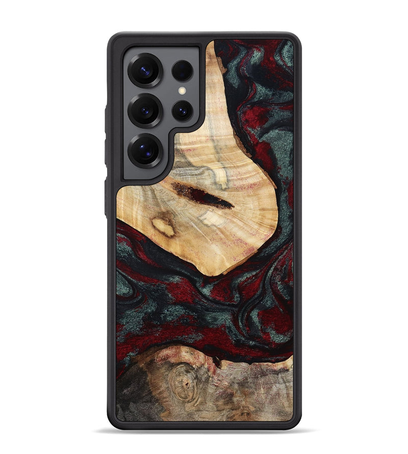 Galaxy S25 Ultra Wood Phone Case - Gia (Red, 800385)