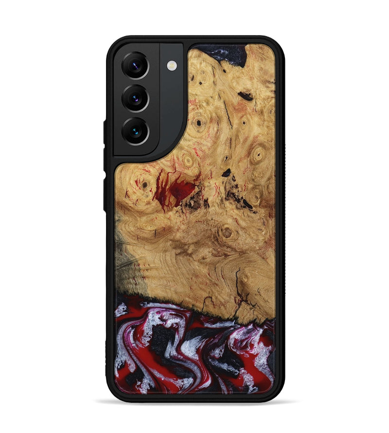 Galaxy S22 Plus Wood Phone Case - Wendi (Red, 800387)