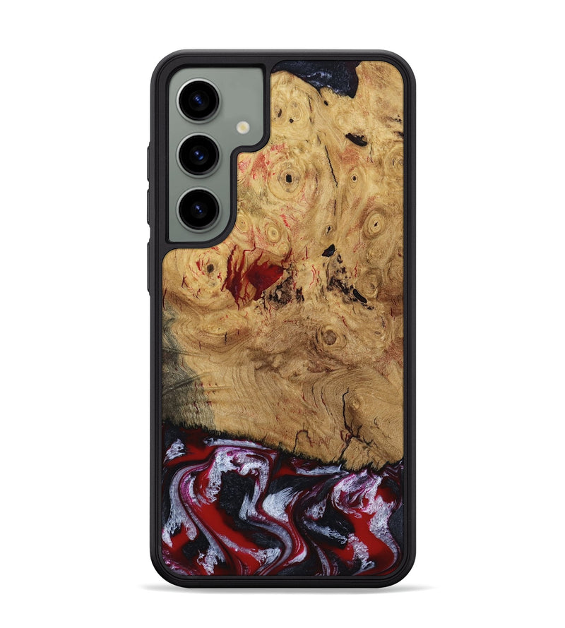 Galaxy S24 Plus Wood Phone Case - Wendi (Red, 800387)