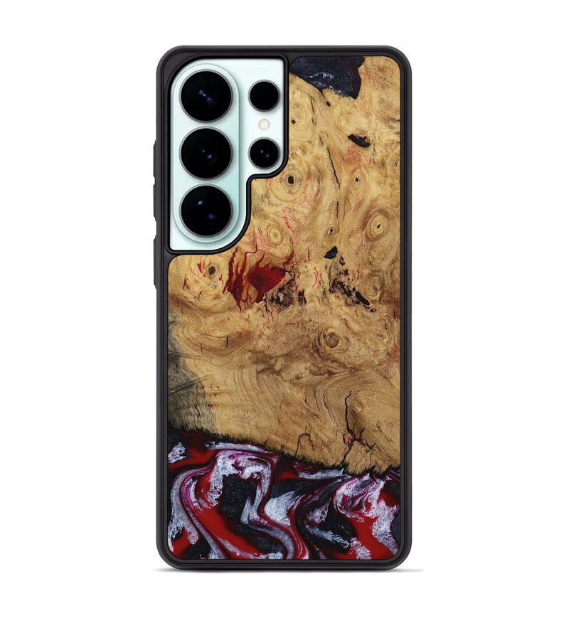 Galaxy S26 Ultra Wood Phone Case - Wendi (Red, 800387)