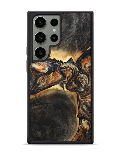 Galaxy S24 Ultra Wood Phone Case - Korbin (Black & White, 800388)