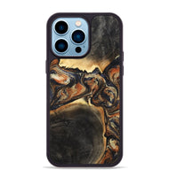 iPhone 14 Pro Max Wood Phone Case - Korbin (Black & White, 800388)