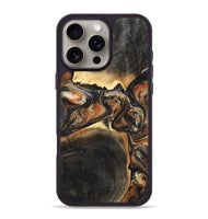 iPhone 16 Pro Max Wood Phone Case - Korbin (Black & White, 800388)
