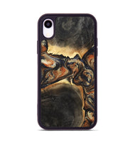 iPhone Xr Wood Phone Case - Korbin (Black & White, 800388)