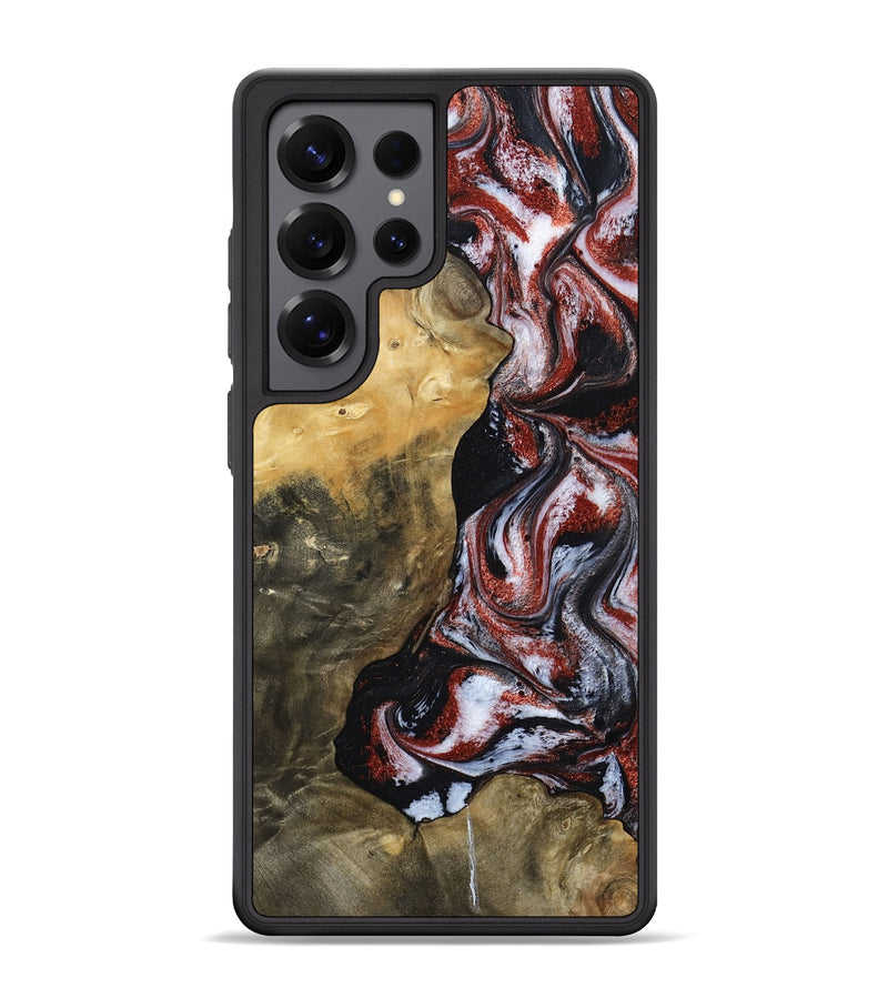 Galaxy S25 Ultra Wood Phone Case - Roscoe (Black & White, 800390)