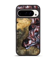 Pixel 9 Wood Phone Case - Roscoe (Black & White, 800390)