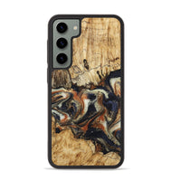 Galaxy S23 Plus Wood Phone Case - Joanna (Black & White, 800393)