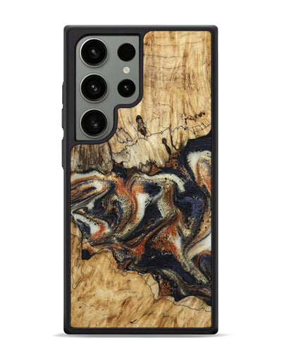 Galaxy S24 Ultra Wood Phone Case - Joanna (Black & White, 800393)