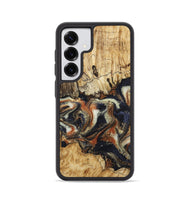 Galaxy S25 Wood Phone Case - Joanna (Black & White, 800393)