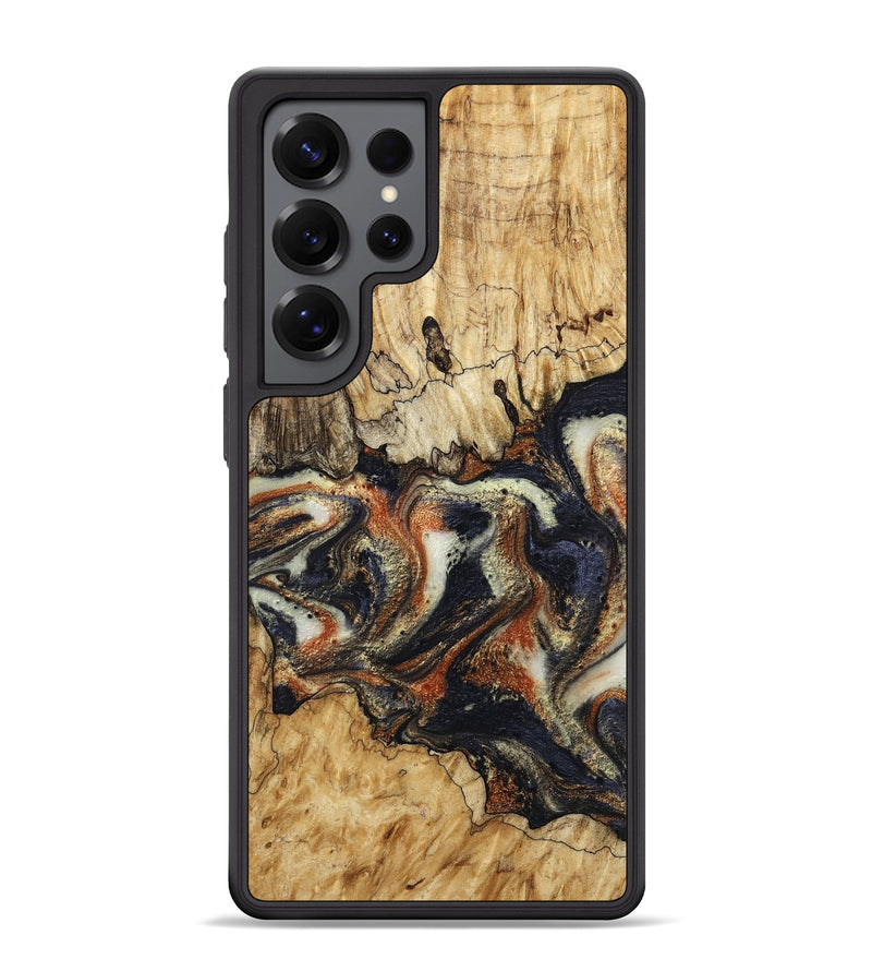 Galaxy S25 Ultra Wood Phone Case - Joanna (Black & White, 800393)