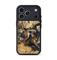 iPhone 17 Pro Wood Phone Case - Joanna (Black & White, 800393)