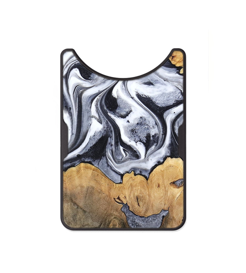 Alloy Wood Wallet - Capri (Black & White, 800394)