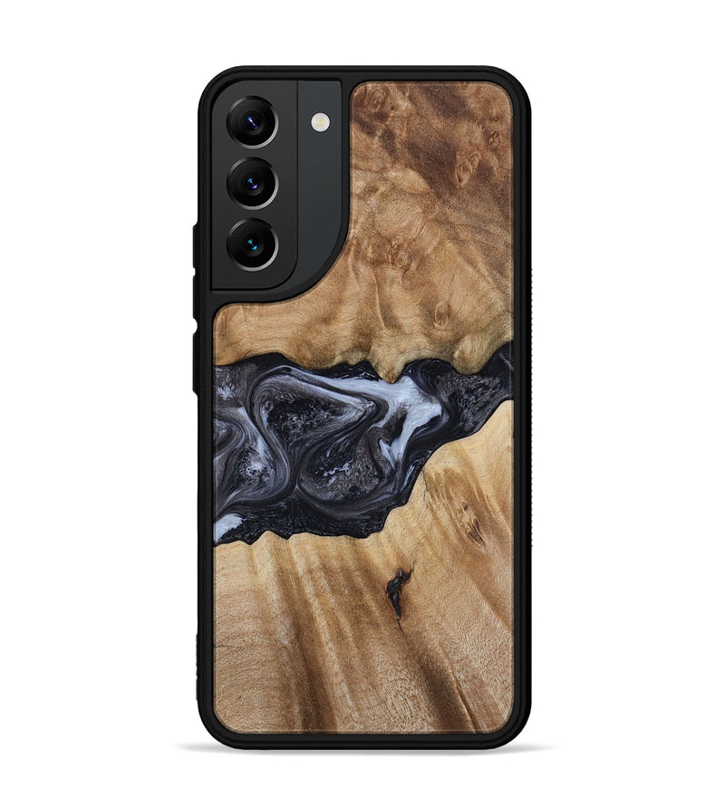Galaxy S22 Plus Wood Phone Case - Alexa (Black & White, 800399)