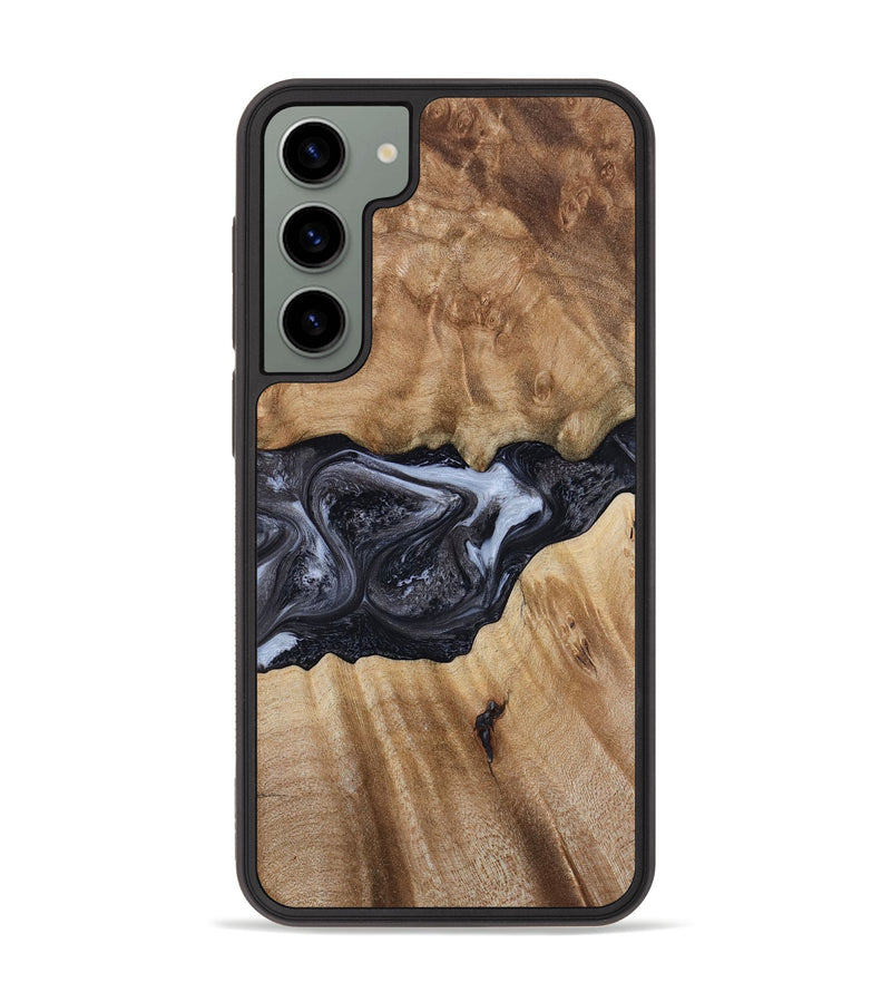 Galaxy S23 Plus Wood Phone Case - Alexa (Black & White, 800399)