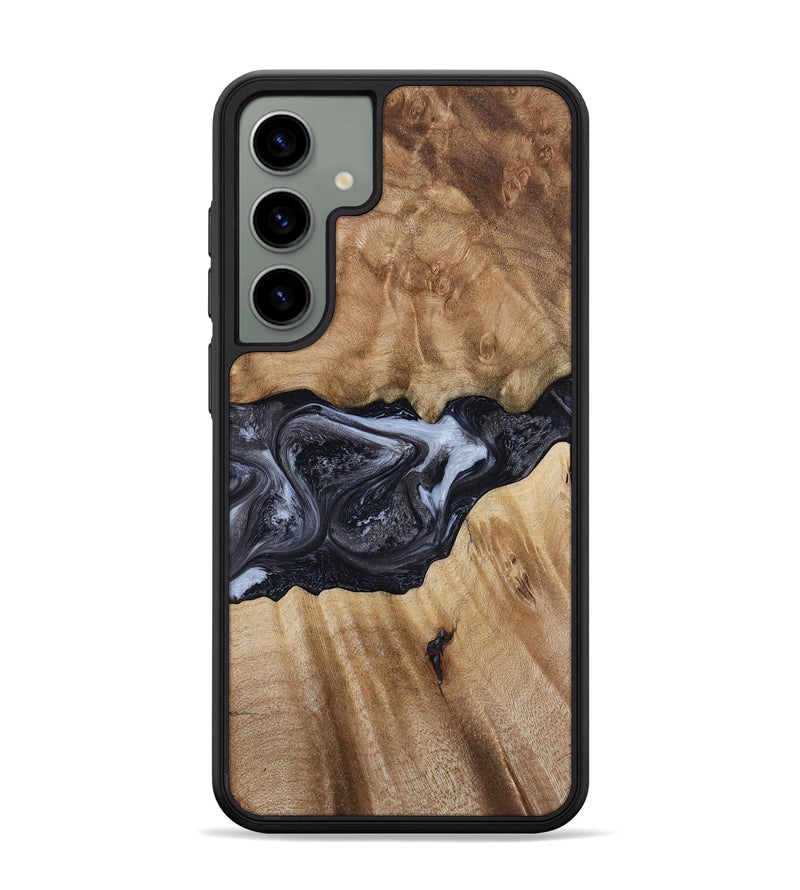 Galaxy S24 Plus Wood Phone Case - Alexa (Black & White, 800399)