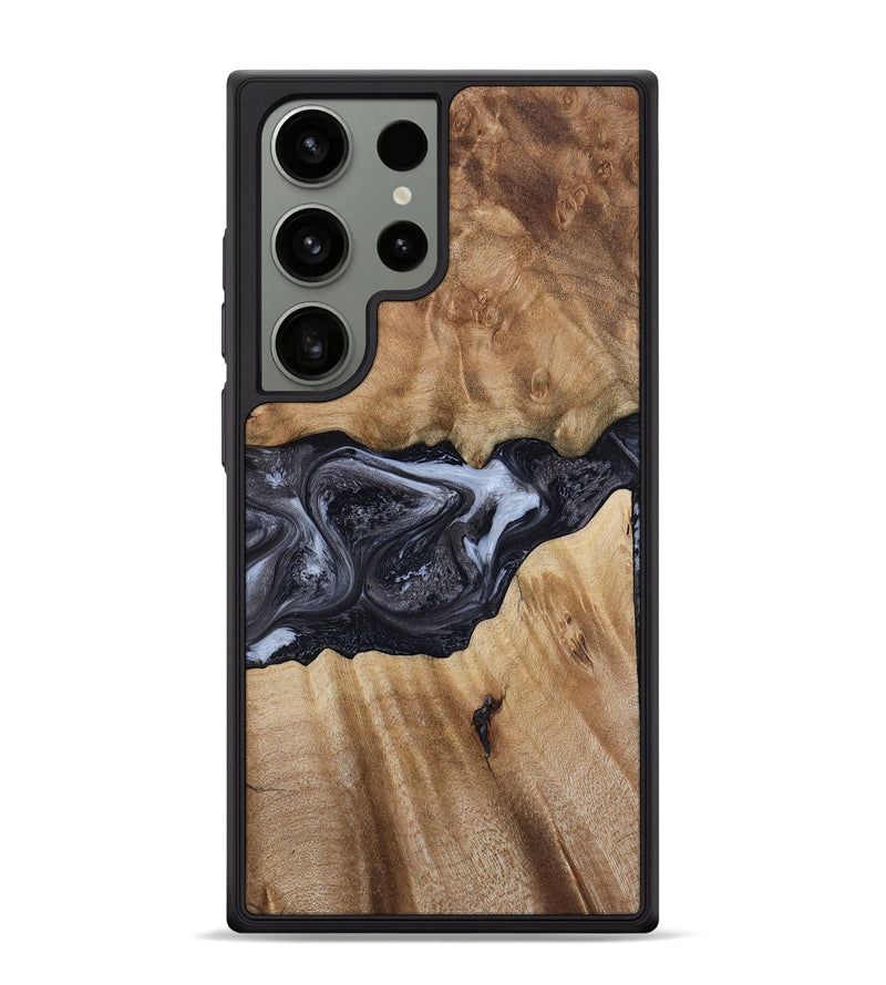 Galaxy S24 Ultra Wood Phone Case - Alexa (Black & White, 800399)