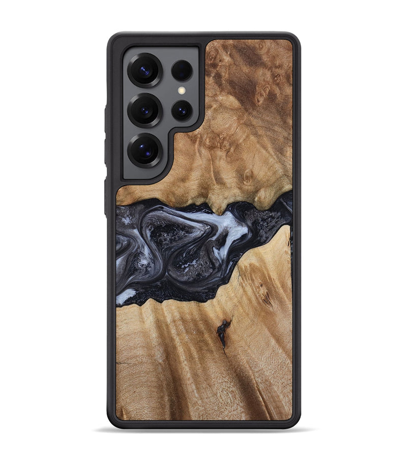 Galaxy S25 Ultra Wood Phone Case - Alexa (Black & White, 800399)