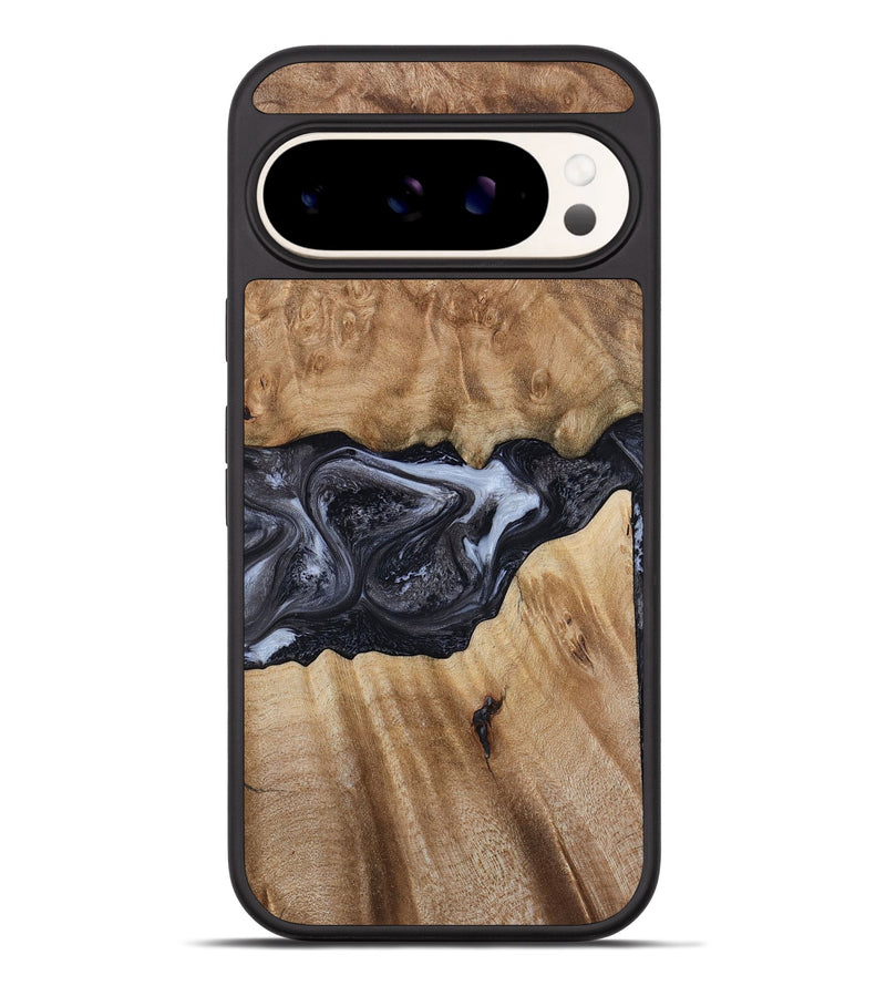 Pixel 9 Pro XL Wood Phone Case - Alexa (Black & White, 800399)