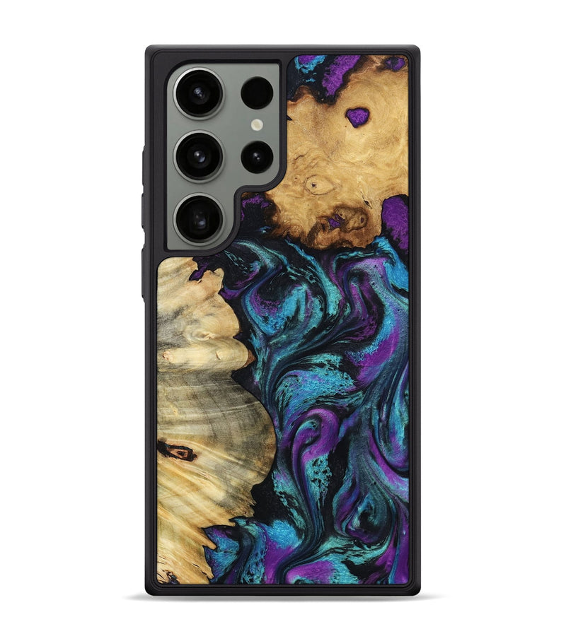 Galaxy S24 Ultra Wood Phone Case - Karley (Purple, 800401)