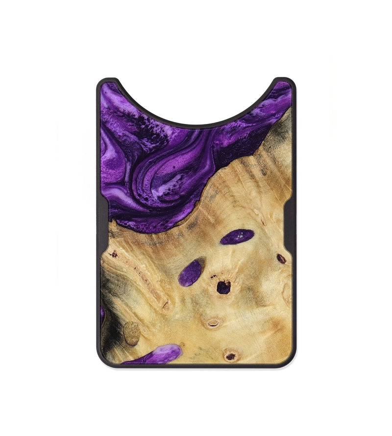 Alloy Wood Wallet - Rufus (Purple, 800402)