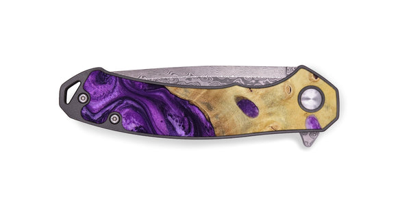 EDC Wood Pocket Knife - Rufus (Purple, 800402)