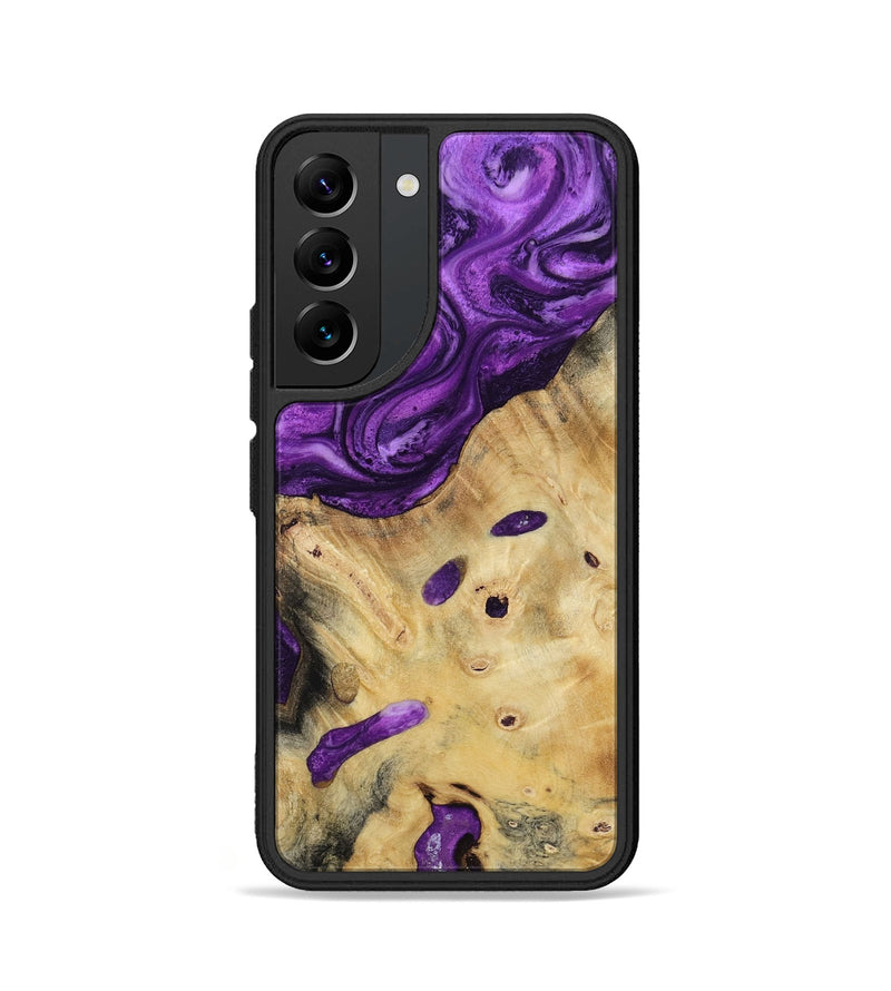 Galaxy S22 Wood Phone Case - Rufus (Purple, 800402)