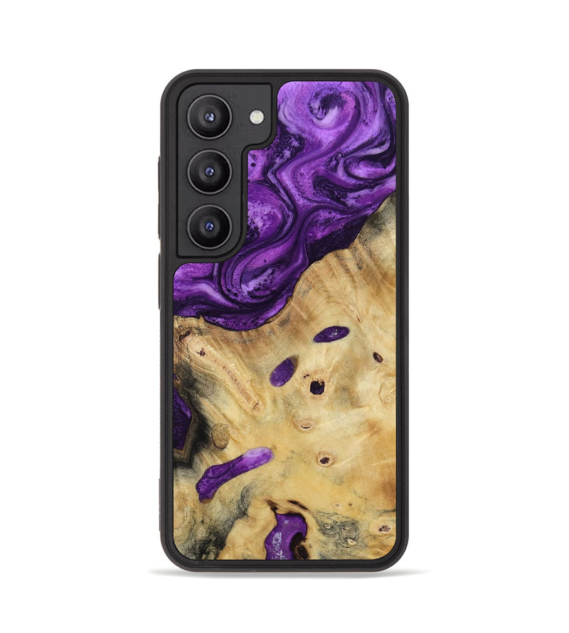 Galaxy S23 Wood Phone Case - Rufus (Purple, 800402)