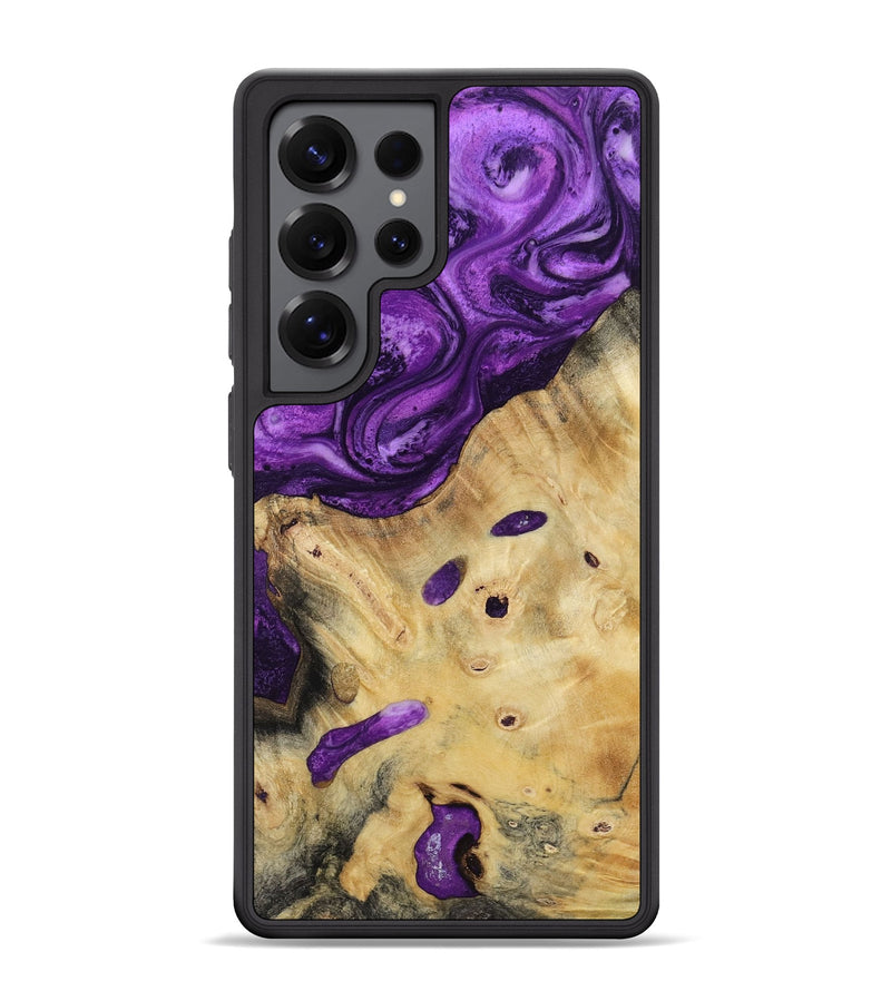 Galaxy S25 Ultra Wood Phone Case - Rufus (Purple, 800402)