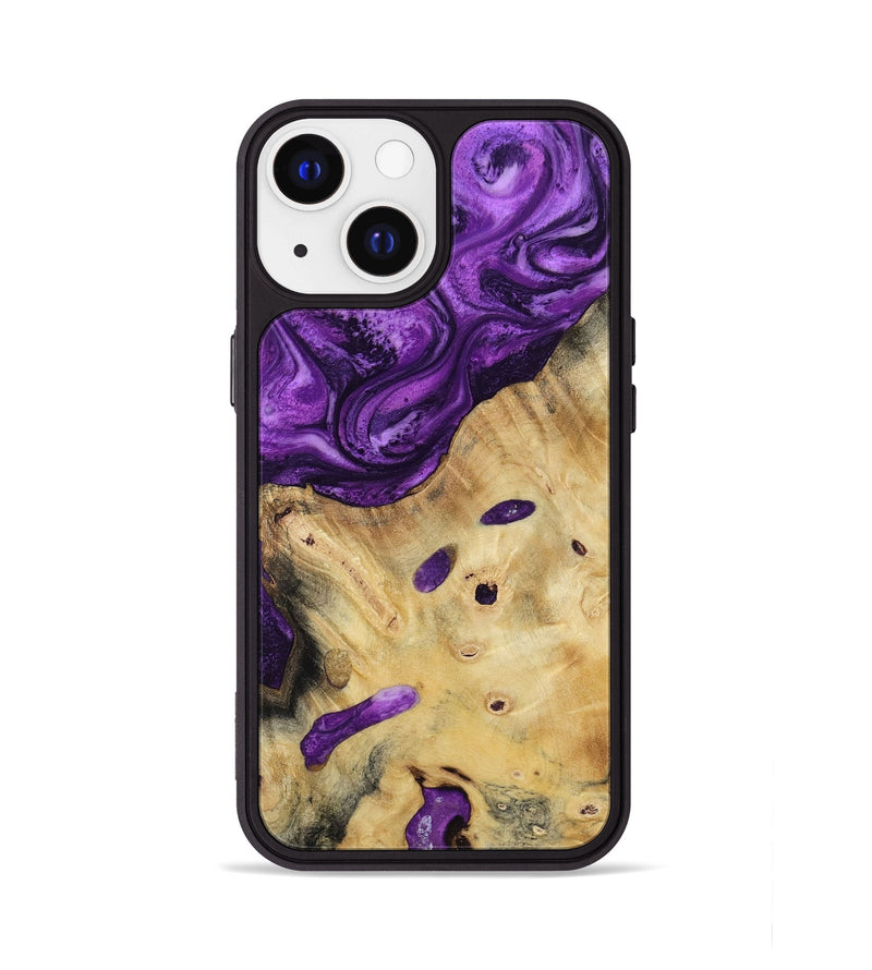 iPhone 13 Wood Phone Case - Rufus (Purple, 800402)